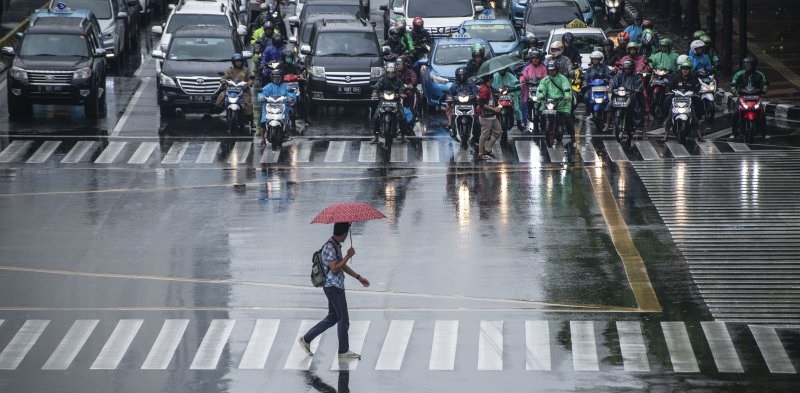  BMKG Prediksi Akhir November Jakarta Diguyur Hujan